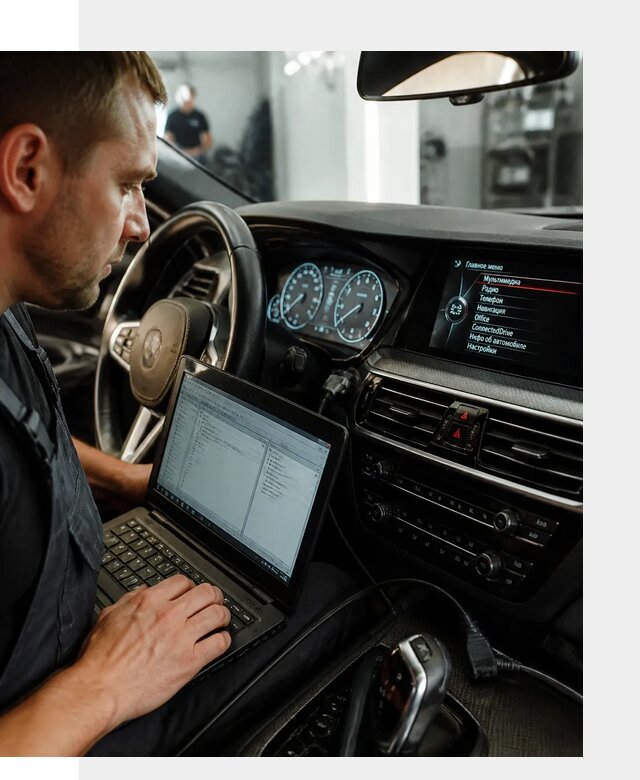 Русификация приборной панели BMW для авто в Коврове от компании