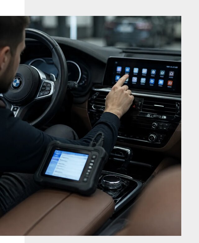 Установка приложений и мультимедиа сервисов BMW в Коврове