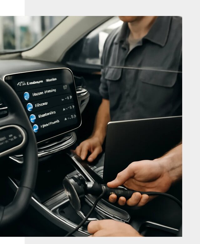 Установка приложений Geely для мультимедиа автомобиля в Коврове